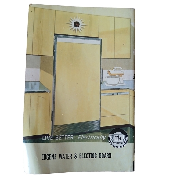 Vintage 60's Cook Book 'Electric Cook Book' Paperback Marguerite Fenner - Picture 2 of 10